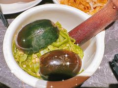 皮蛋辣椒擂茄子-炊烟小炒黄牛肉(浦东世纪汇店)