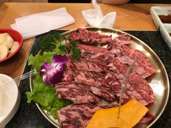 原味手切和牛牛腩膜-梦山水日本烧肉(五四广场店)