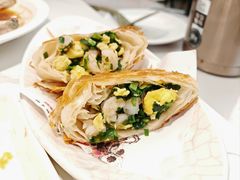 脆皮虾仁韭菜盒子-海味当家·蒸锅海鲜(中山广场创始店)