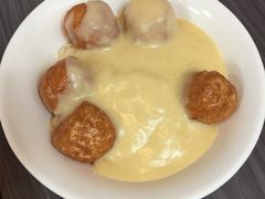 芝心丸芝士汁公仔面-新记餐厅(香槟大厦店)