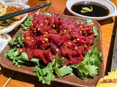 生拌牛肉-86烧烤 | 江湖菜(石人总店)