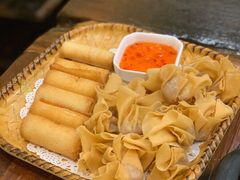 炸牛奶拼炸云吞-阿多私房菜(顺德店)