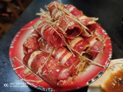 金针菇肥牛-石记老北京炙子烤肉(松园店)