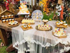 婚礼甜品台-艾加柒克蛋糕茶歇甜品台(春熙路店)