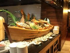 自助取餐区-OPEN開全日自助餐厅·牛肉火锅·海鲜(佛山希尔顿酒店)