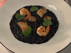 威尼斯海鲜墨鱼汁烩饭-Ponte 意大利餐厅