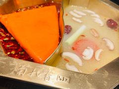鸳鸯锅-蜀九香火锅(彩虹店)