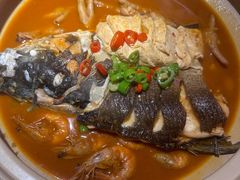 -新天明砂锅鱼头煲