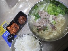 -吉林延边牛肉汤饭，大冷面