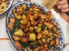 酱爆鸡丁-北大地皖峰饭馆