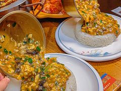 -东来菜馆•手抓海鲜家常菜•海鲜锅贴(鸽子窝店)