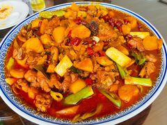 优质鸡腿肉大盘鸡-福顺祥大盘鸡(临潼店)