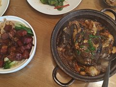 -海派美食·家宴海鲜青岛菜·石锅鲽鱼头(东方城店)