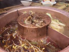 -清真·田园居家酸菜牛肉烤火锅(凤霞路店)