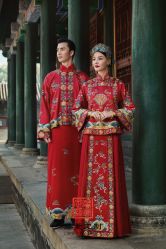 -藤薰定制中式嫁衣礼服旗袍店