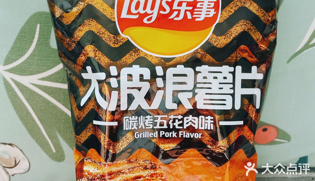 网购零食|乐事薯片碳烤五花肉味