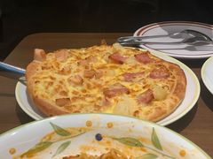 培根鸡肉双拼披萨-萨莉亚意式餐厅(杭州滨江天街店)