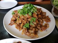 孜然羊肉-清真宏玉祥黄门脸餐厅(华荫东里店)