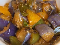 茄子肉丁鸡蛋拌面-文三里屯面馆(三里屯店)