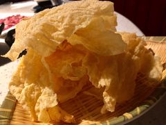 油炸豆腐皮-京韵胡同·酱香羊蝎子火锅涮肉(长寿路店)