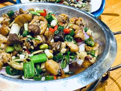 干锅肥肠-下梅人家土菜馆(历史文化餐厅度假区店)