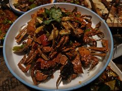 辣炒河蟹-嗨辣小聚·盘锦河蟹·海鲜烧烤龙虾(盘锦十年好店)