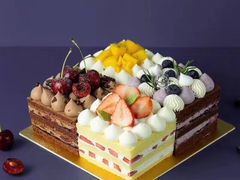 车厘子蓝莓草莓芒果软忌廉-黑池口感烘焙·生日蛋糕(坂田店)