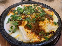 石板豆腐鸡蛋双拼-春明狗肉馆(经开一区店)