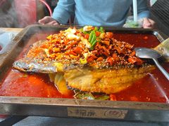 -探鱼·鲜青椒爽麻烤鱼(东城万达广场店)