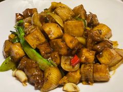 杏鲍菇牛肉粒-有璟阁港式餐厅(国贸商城店)