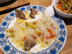 库车碎肉抓饭-胖老汉椒麻鸡清真新疆菜(西御街店)