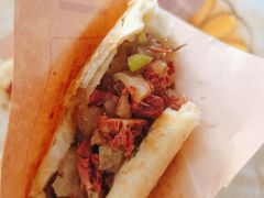 -河间正宗驴肉火烧(听海居店)