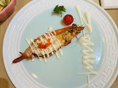 蟹籽沙律大明虾-世香全厨•日料·铁板烧(金桥店)
