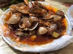 炒花甲-十里铺铁板鱿鱼