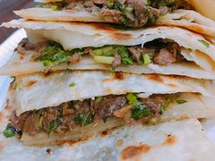 牛肉饼-老红桥炸灌肠牛肚锅烧烤(定福庄店)