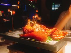 绿茶葱香烤鸡烤肉合拼-绿茶餐厅(汇悦大融城店)