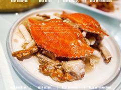 梭子蟹炒年糕-乾隆美食·本帮菜(黄河路店)