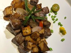 杏鲍菇牛肉粒-彩虹之约•淮扬家宴(亚运村店)