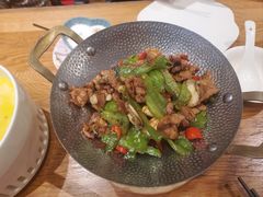 鲍鱼辣椒炒肉-花舍·新派粤菜·西餐·下午茶(亚运村·鸟巢店)