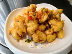 椒盐鱼腩-淘米捞·米汤脆鲩鱼火锅(福田皇岗店)