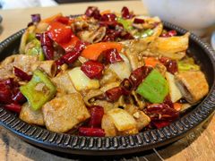 石板辣炒牛肠-鸭绿江民族饭店(总店)