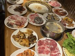 -韩京炭火烤肉自助料理(柯桥万达店)
