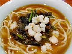 虾爆鳝面-奎元馆.百年奎元.非遗传承(西湖边的解放路店)