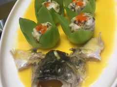 特色蒸鲈鱼-汤臣·空中餐厅·严选粤菜(石湾世博广场店)