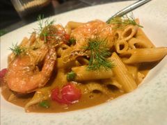 蛤蜊鱿鱼海鲜意面-LESCEDARS Brasserie Bistro香柏树