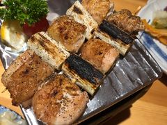 京葱烤鸡肉串-大岛日本料理铁板烧(南通大饭店)