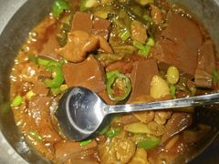 鸭血肥肠煲-食锦记·福建私房菜(浦西万达店)