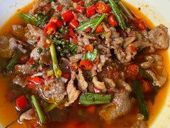 版纳油炝小黄牛-樱花餐厅