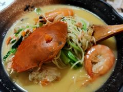 膏蟹汤面-十面欢腾·海鲜面·台式Bistro(长乐路店)