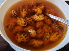 古越陈酿煮花螺-杭州西子湖四季酒店·金沙厅
